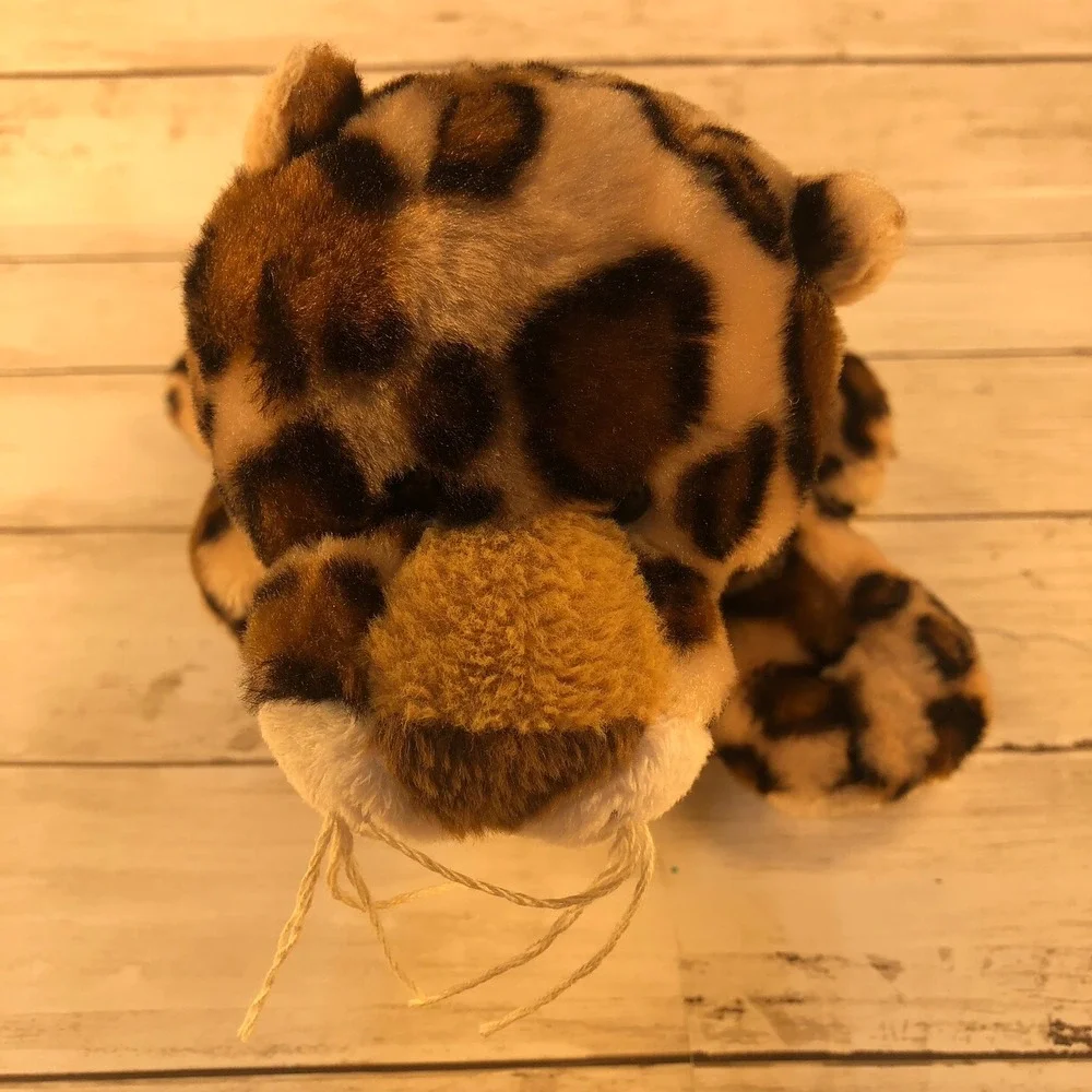 Ganz Webkinz Leopard Plush Stuffed Animal Spotted Cat Brown‎ Tan 11 Inch HM011